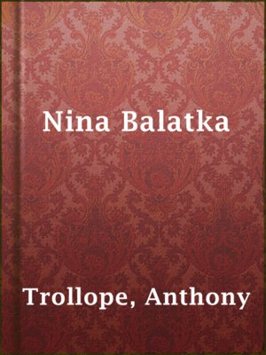 cover image of Nina Balatka